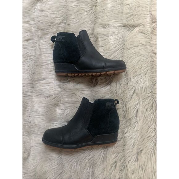 Sorel Women's Evie Lug Sole Pull-On Booties Size 8 - Picture 2 of 11